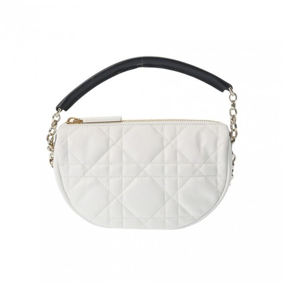 CHRISTIAN DIOR Vibe Hobo Bag White/Blanc/Black/Noir shoulder bag - Picture 1 of 12